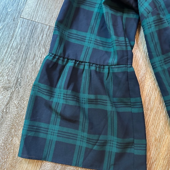 J. Crew Holiday Plaid Blouse - Picture 2 of 3